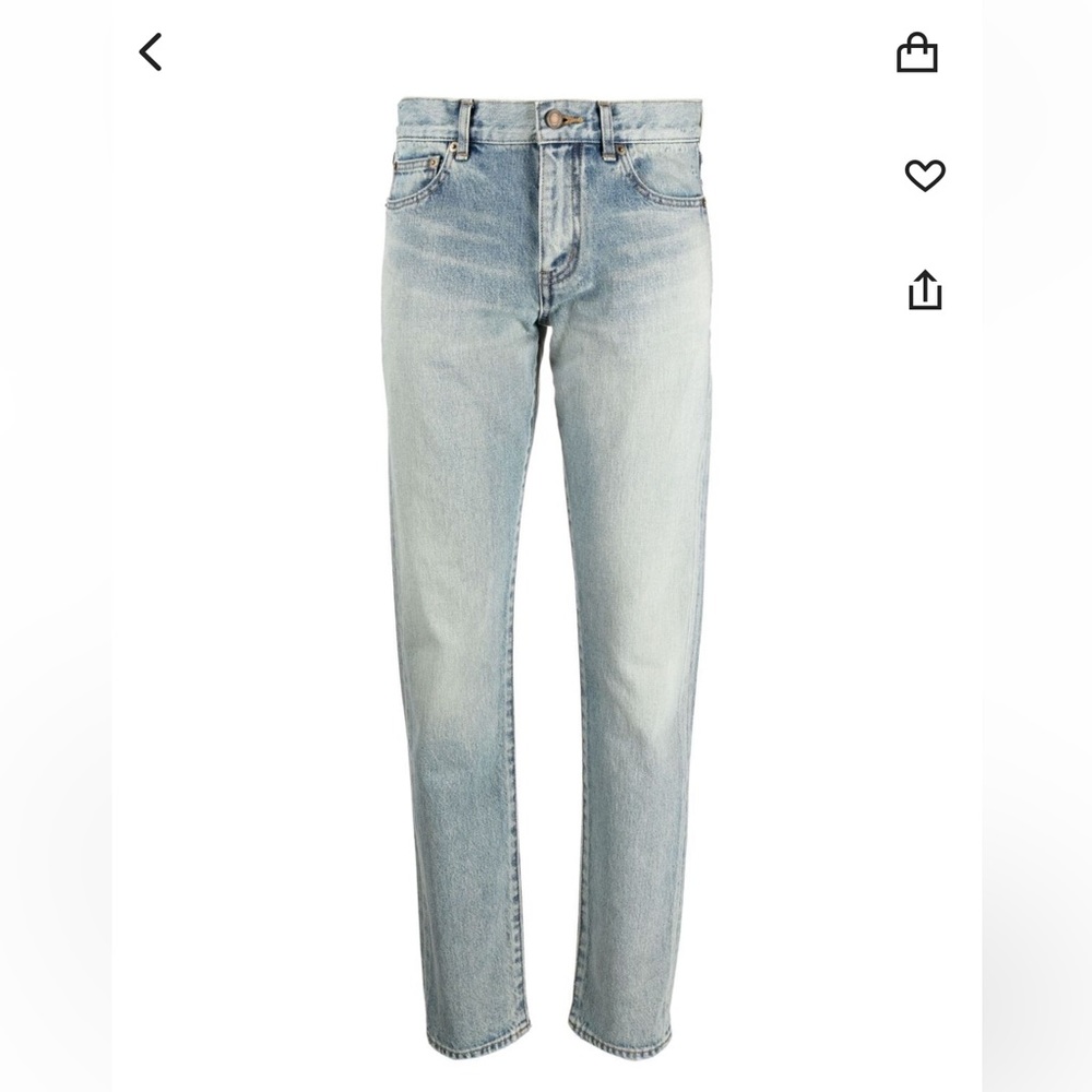 Saint Laurent denim- size 28- fits like a snug size 6